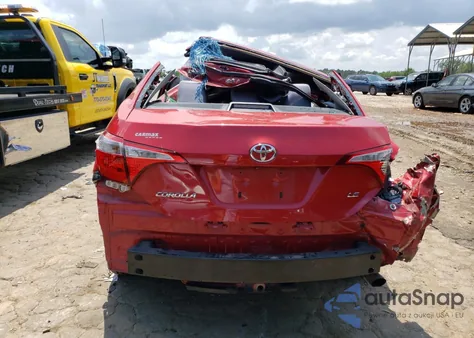 2016 Toyota Corolla L из США, поврежденный, VIN 2T1BURHE3GC693213